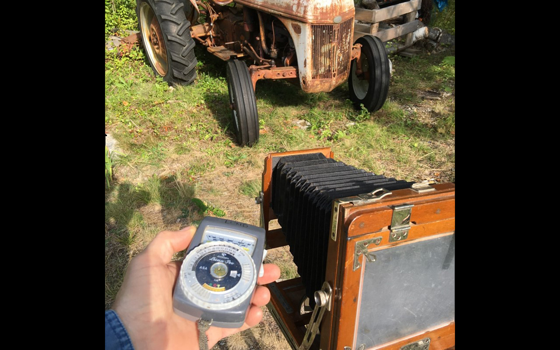 Using a Light Meter with Collodion Film