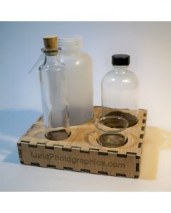 Chemistry Caddy, w/ Bottles